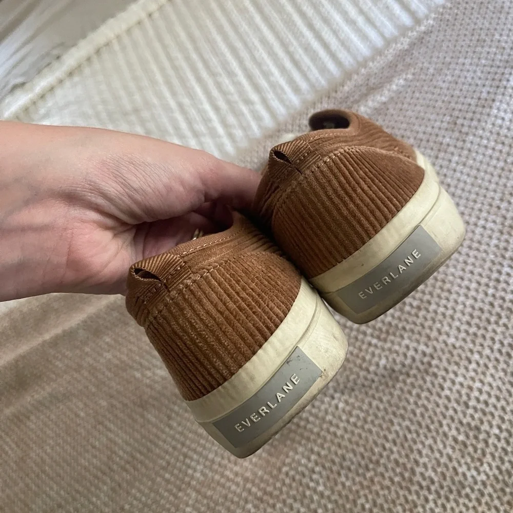 Everlane the Forever Sneaker - toasted coconut woman’s size 8